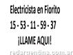 Electricista matriculado en Villa Fiorito 15-5311-5937 cel. matr.
