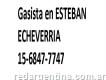 Gasista matriculado 1568-47-7747 en esteban echeverría