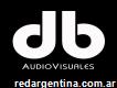 Db Audiovisuales. Alquiler de pantalla y Proyector. Video filmaciones. Edición de Video