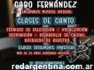 Clases de Canto en Caballito y Online por Gabo Fernández